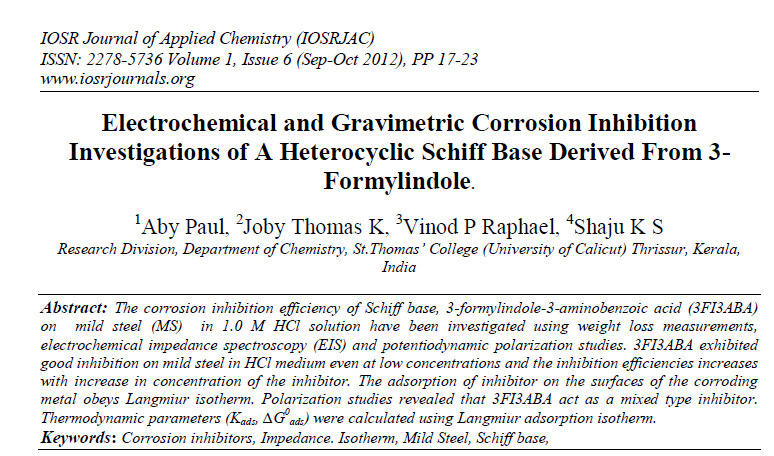 Thermal Decomposition Kinetics and Mechanism of Mn, Ni, Cu Complexes of 3 Formylindole 2 amino 5 bromo B